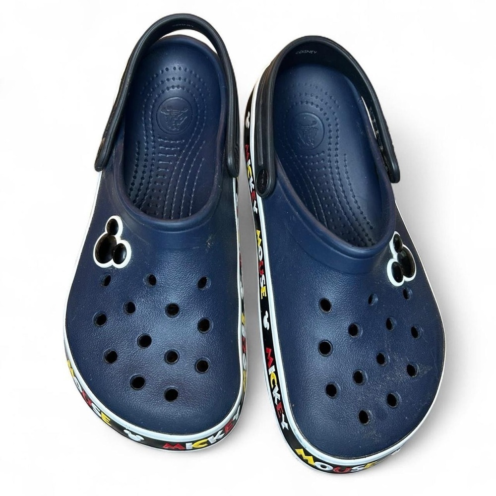Navy Mickey Mouse Crocs 👟✨ | Men’s 5 / Women’s 7 - Picture 6 of 8